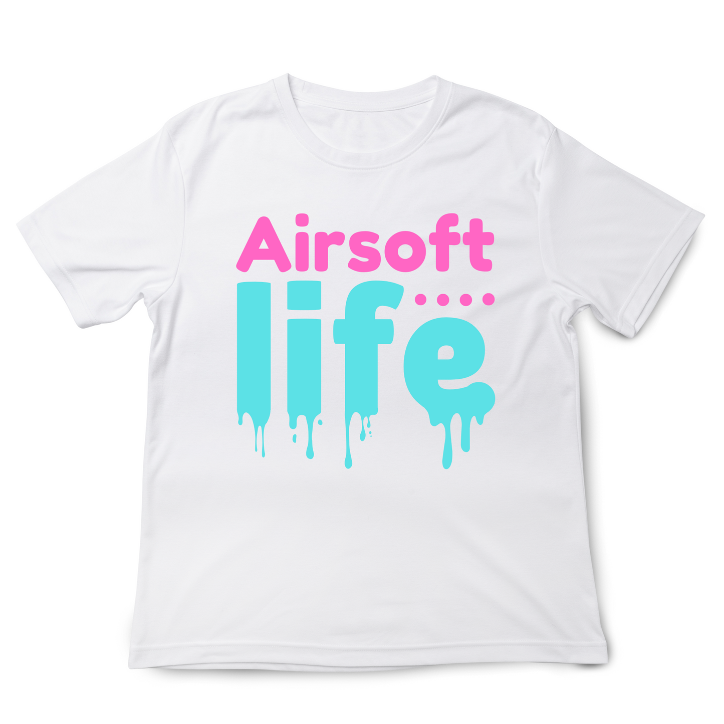 Drip Airsoft life White - t shirt