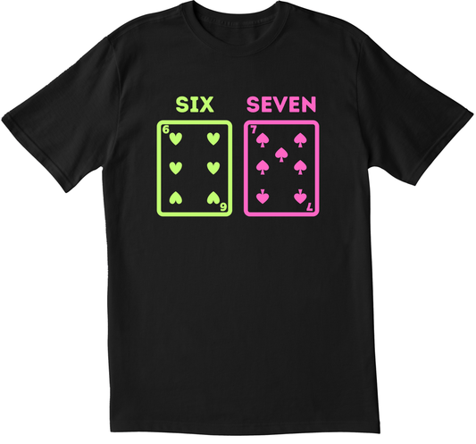 67 Playing Card - T-Shirt