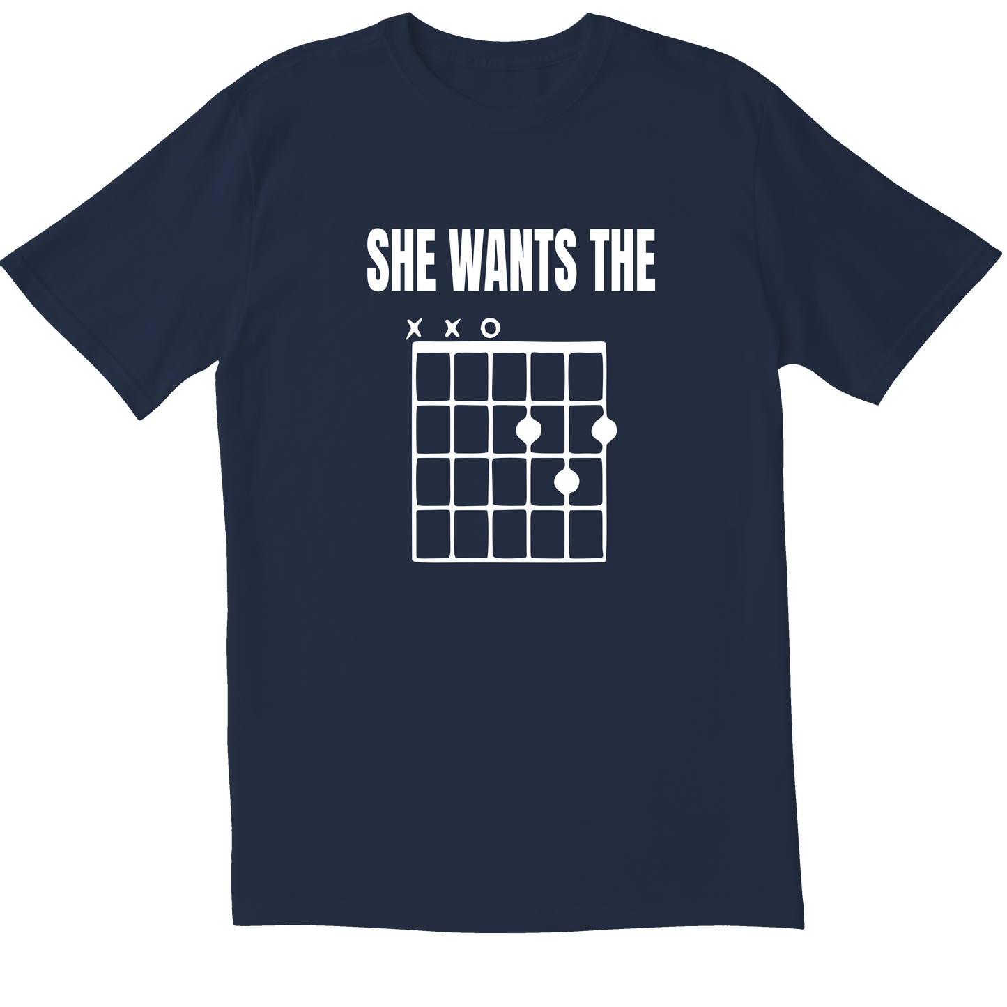 She Wants The D Guitar Chord - T-Shirt