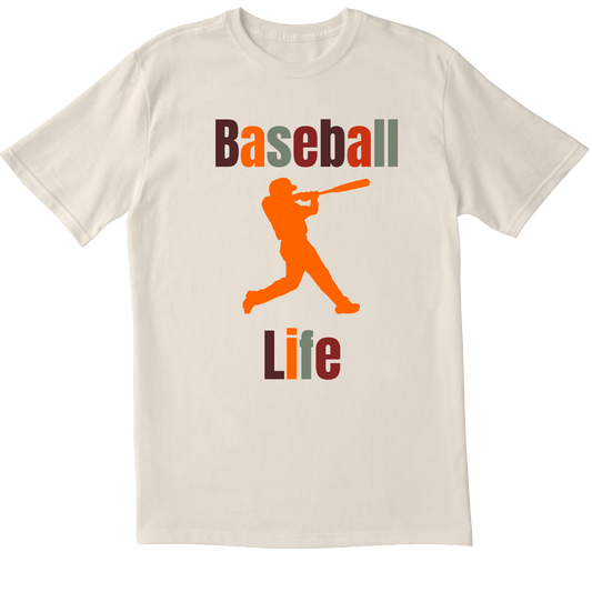 Baseball Life Fall -  T-shirt