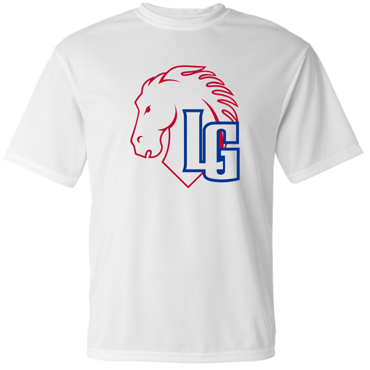 Lou Gehrig Iron Horse OG White Dry-Fit  - T-Shirt