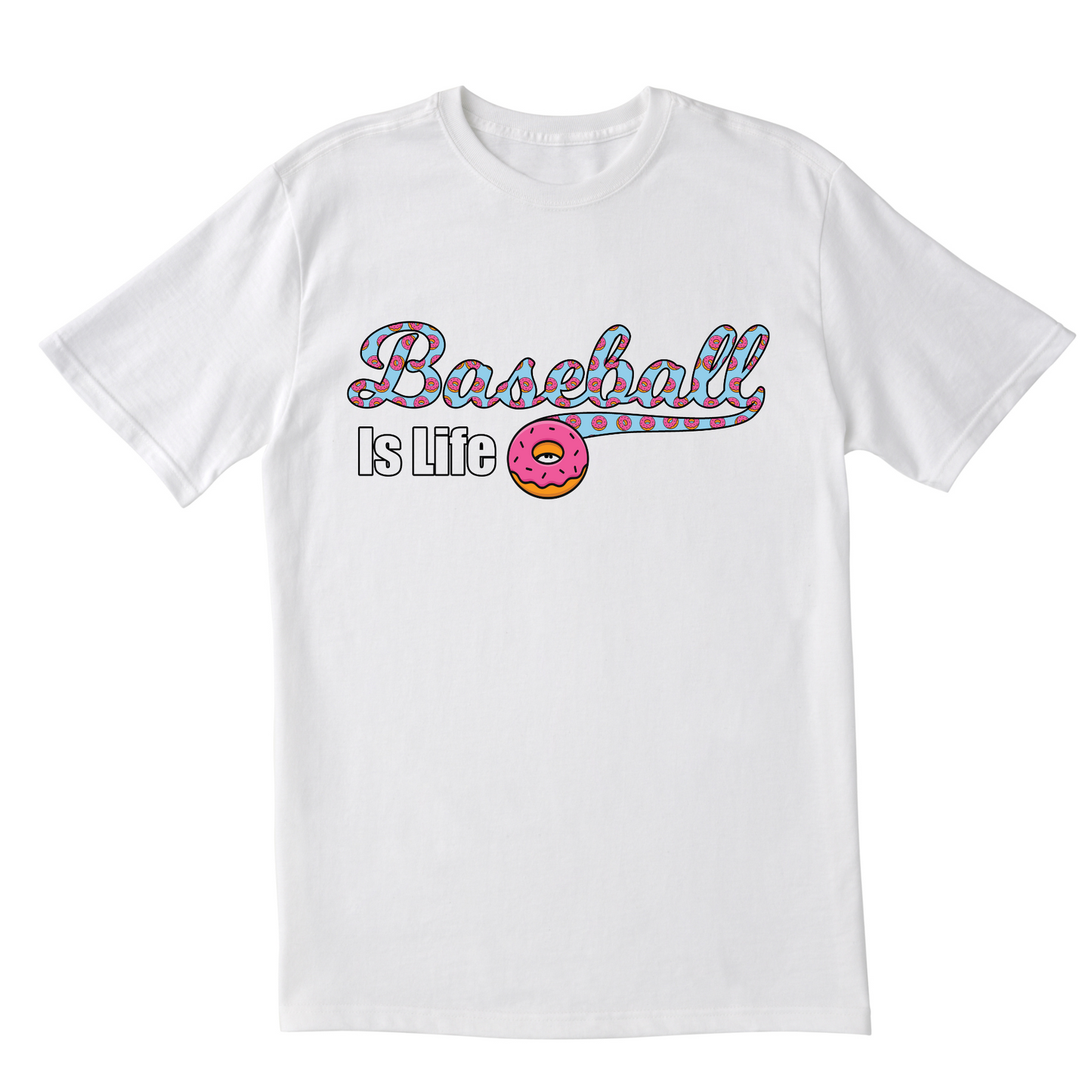 BaseBall Is Life Donut - T-Shirt