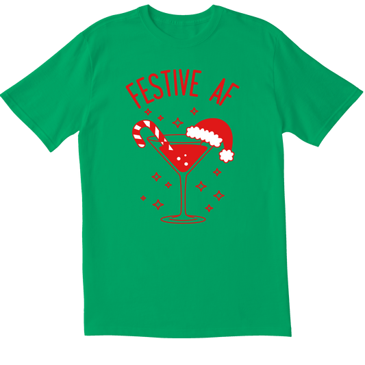 Festive AF Winter Holiday - T-Shirt